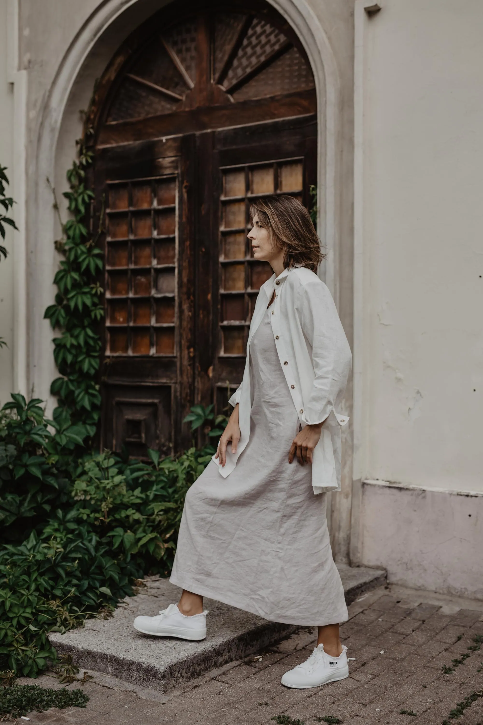 Linen Oversized Shirt Marrakesh