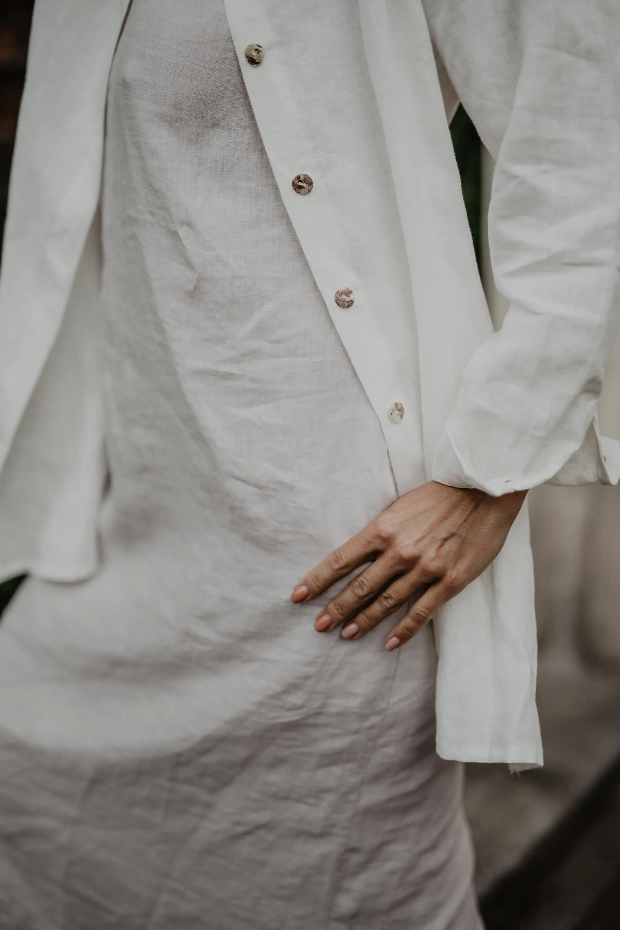 Linen Oversized Shirt Marrakesh