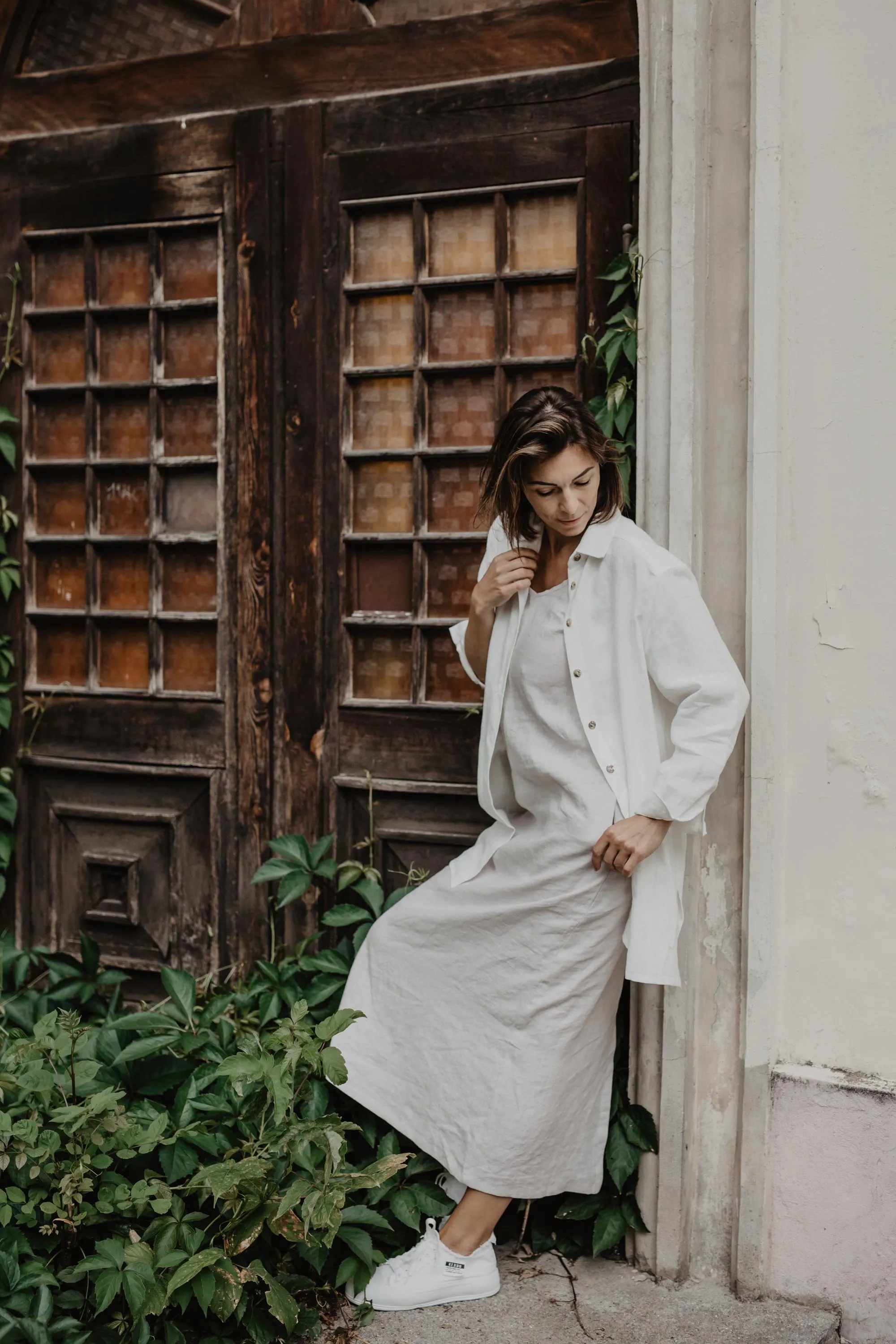 Linen Oversized Shirt Marrakesh