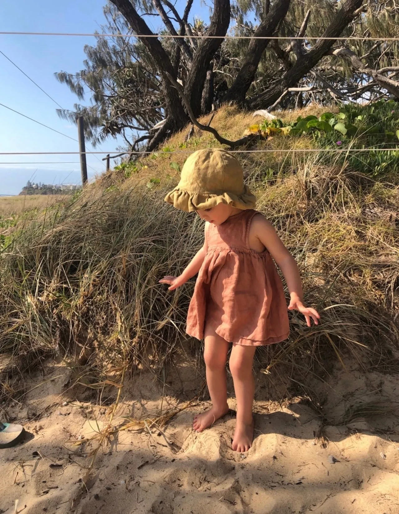 Linen Sun Hat