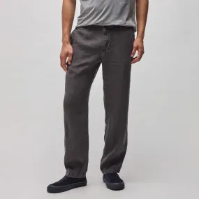 Linen Trouser - Magma Pigment