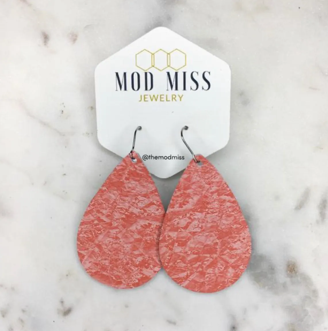 May 2020 {BREEZY} Stacked Teardrop Earrings {Pre-Order:  Ships First Week of May)