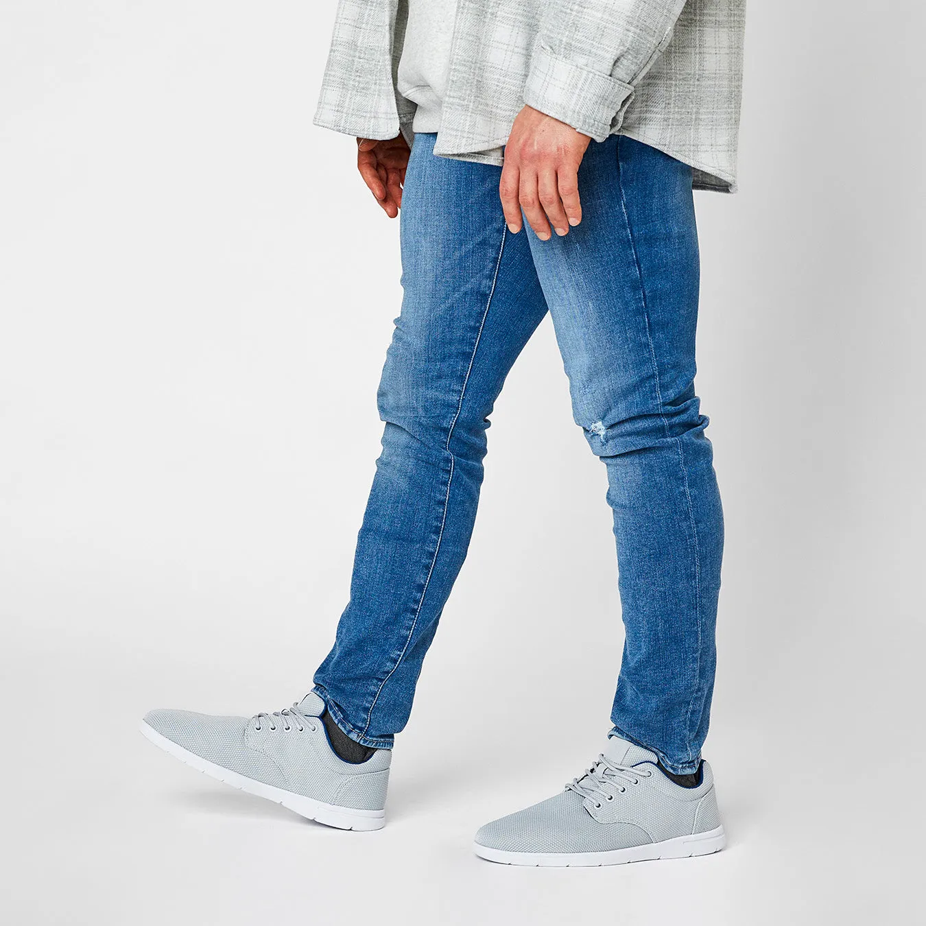 Men's Breezy in Light Grey