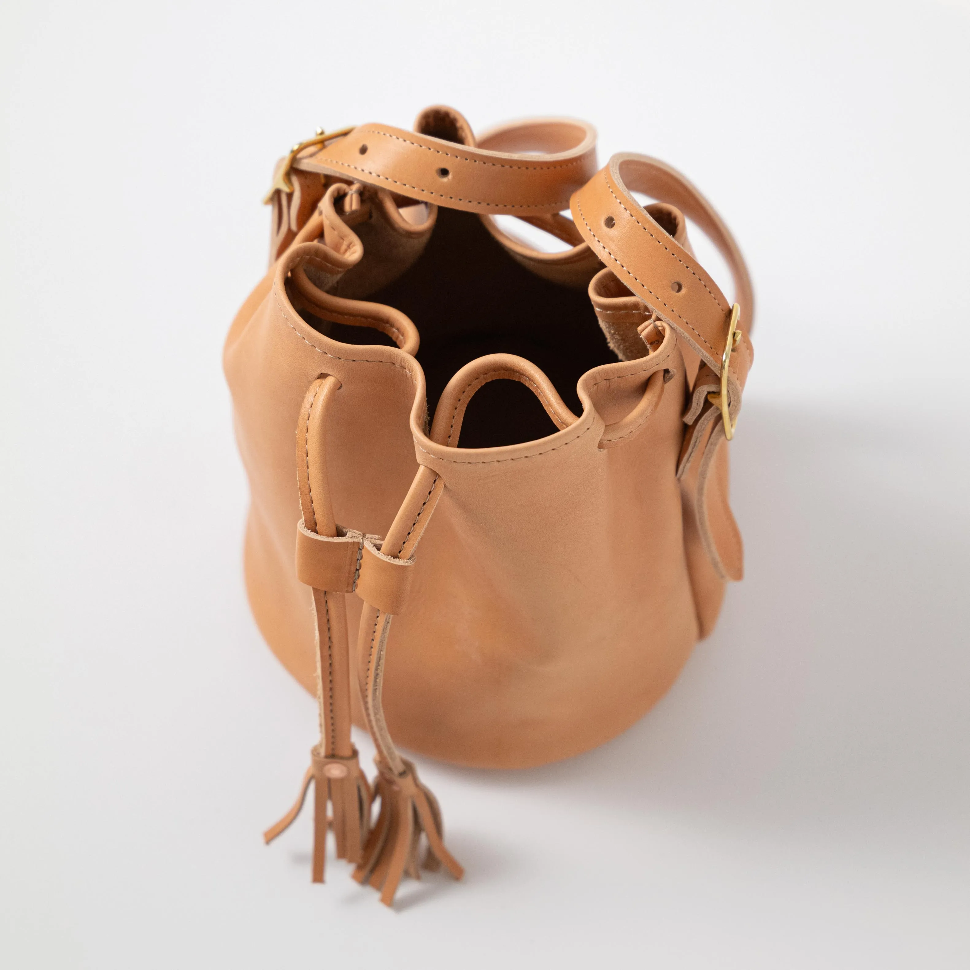 Natural Essex Bucket Bag