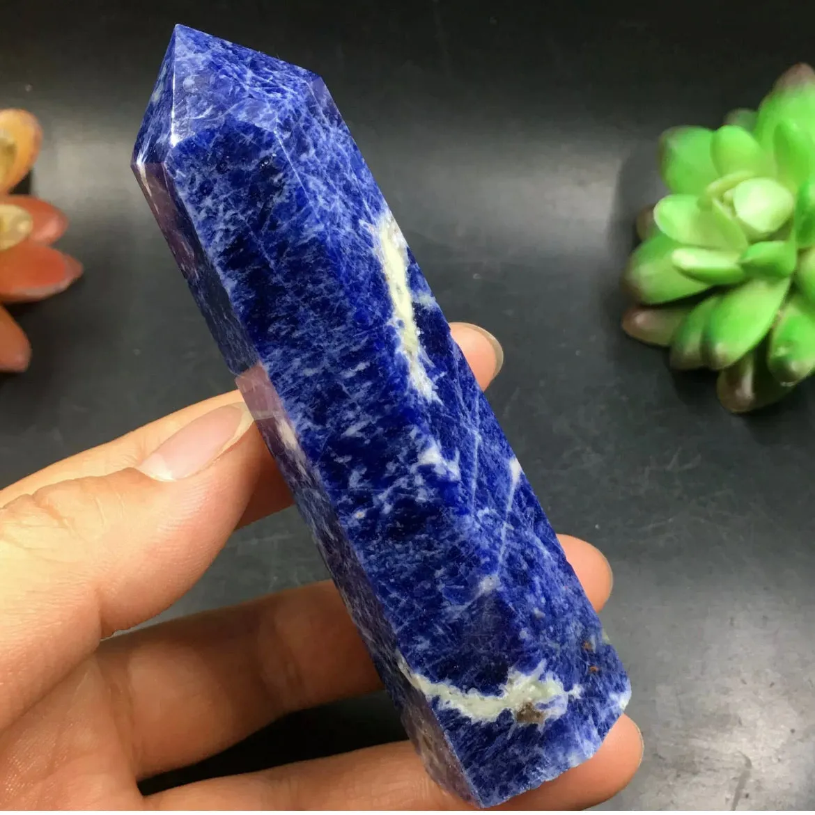 Natural Sodalite Wand