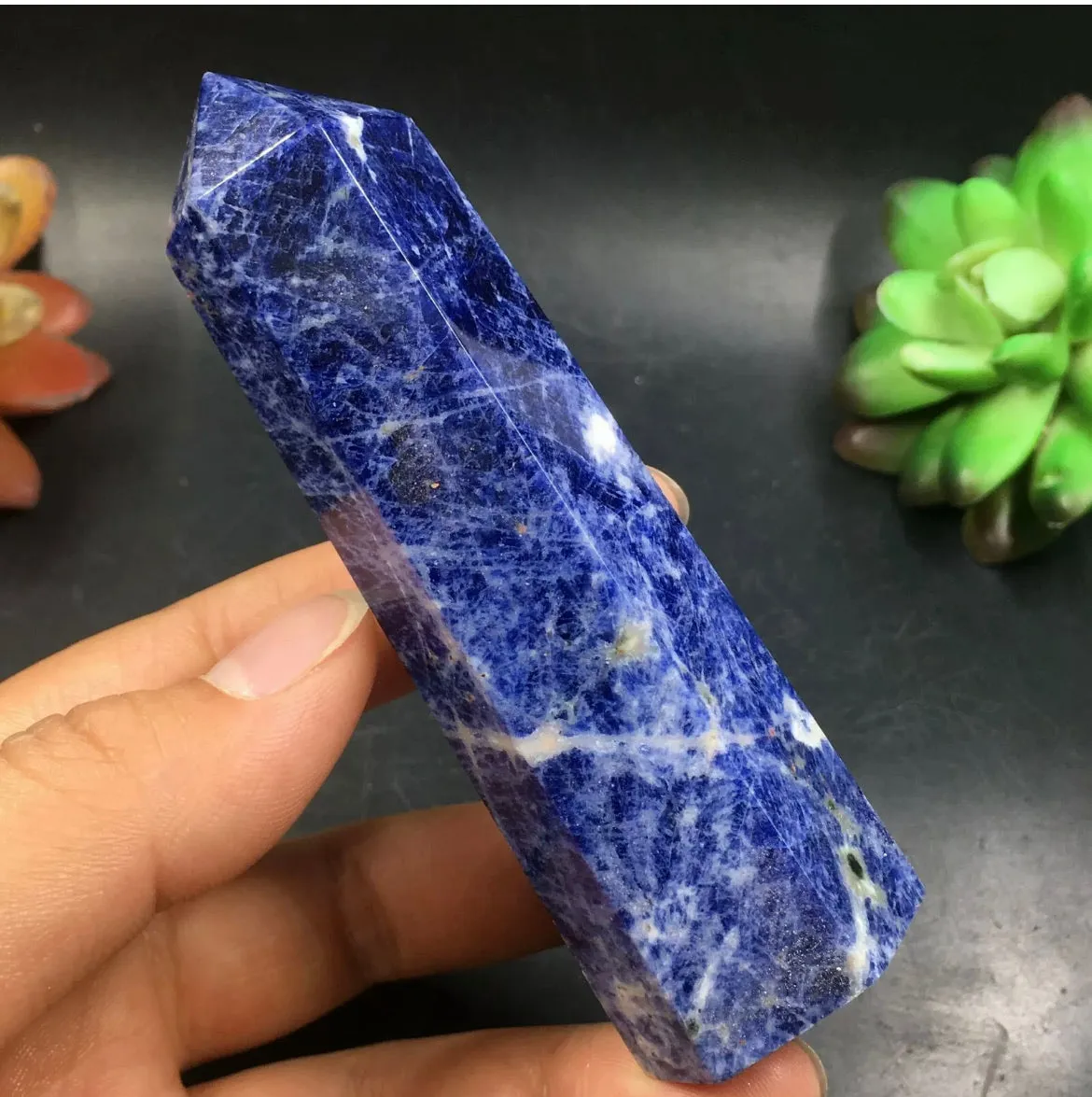 Natural Sodalite Wand