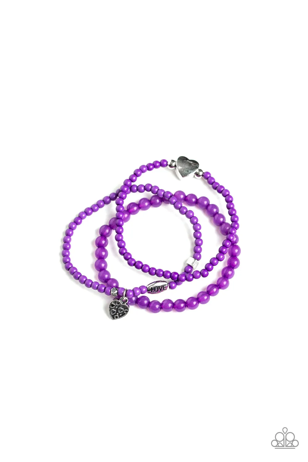 Paparazzi Really Romantic - Purple Bracelet