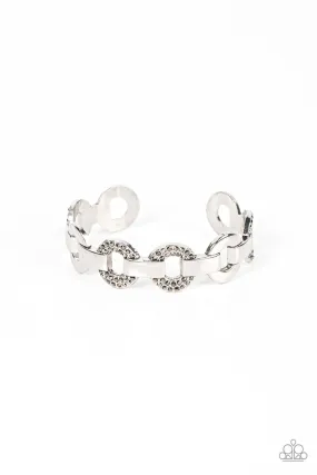 Paparazzi Revolutionary Romantic - Silver Cuff Bracelet