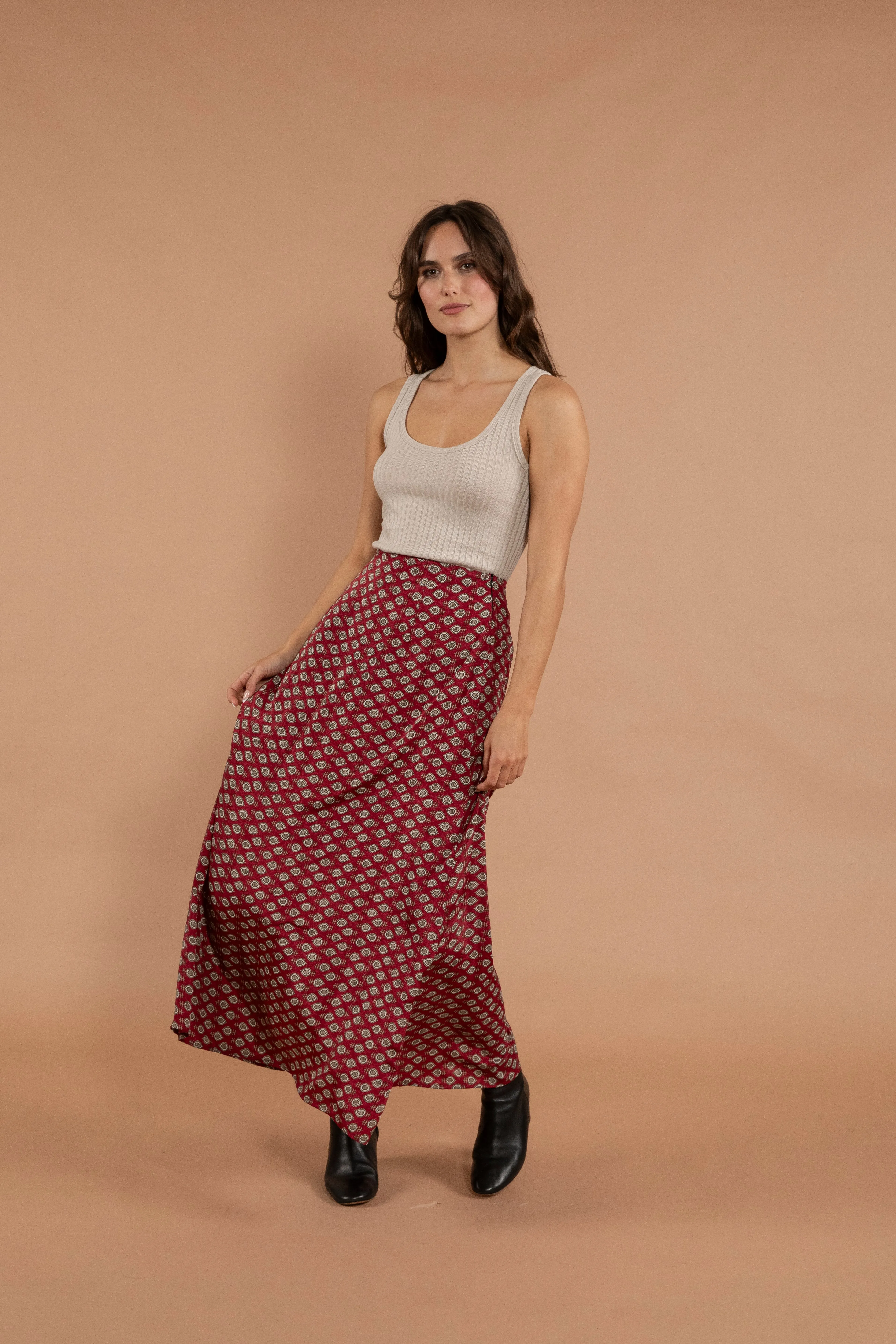 Rahi Straight Maxi Skirt