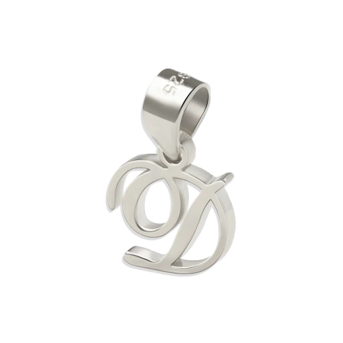 Romantic Initial Charm Pendant