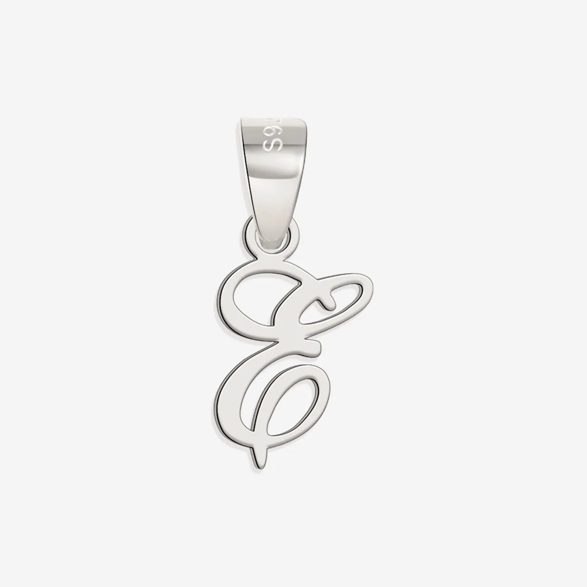 Romantic Initial Charm Pendant