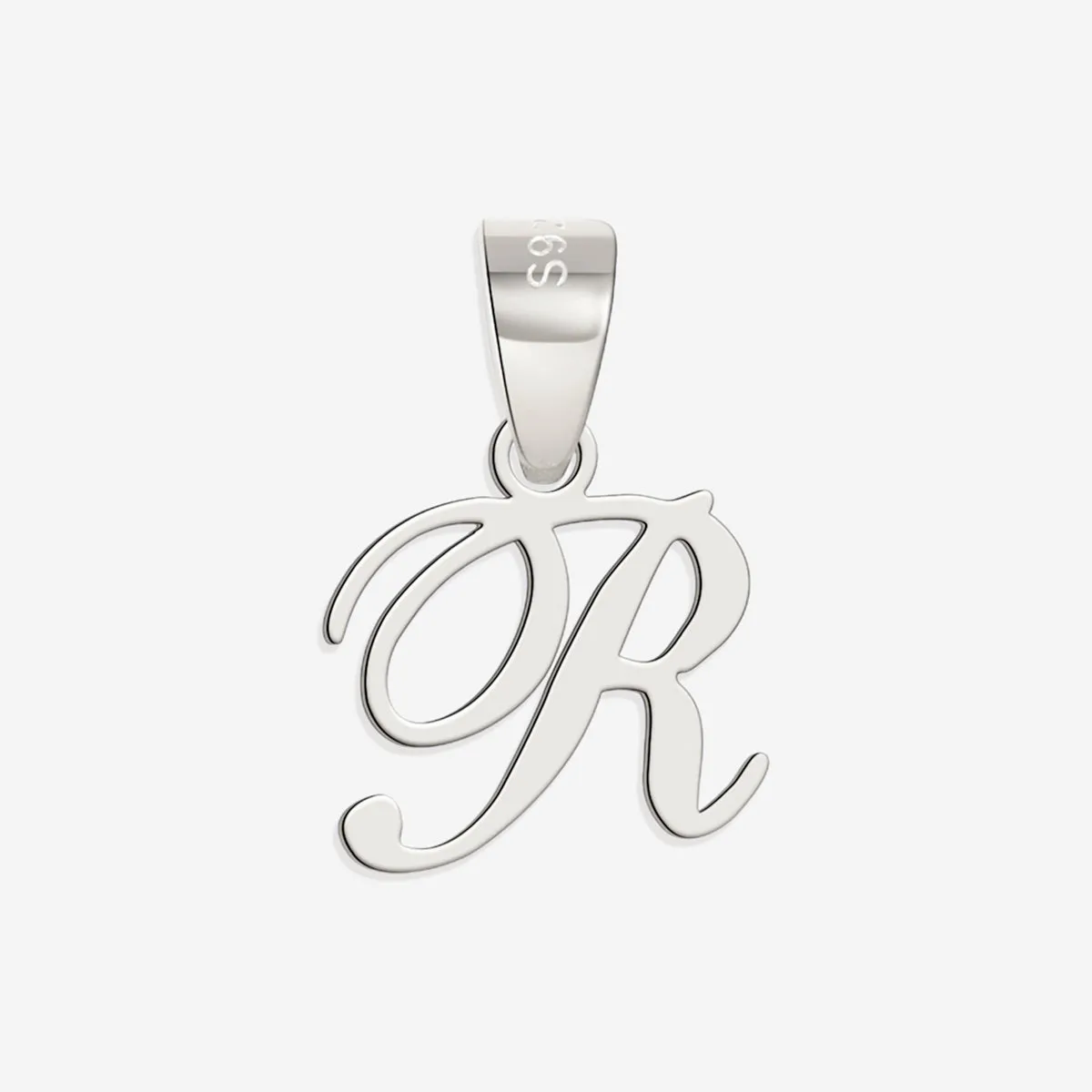 Romantic Initial Charm Pendant