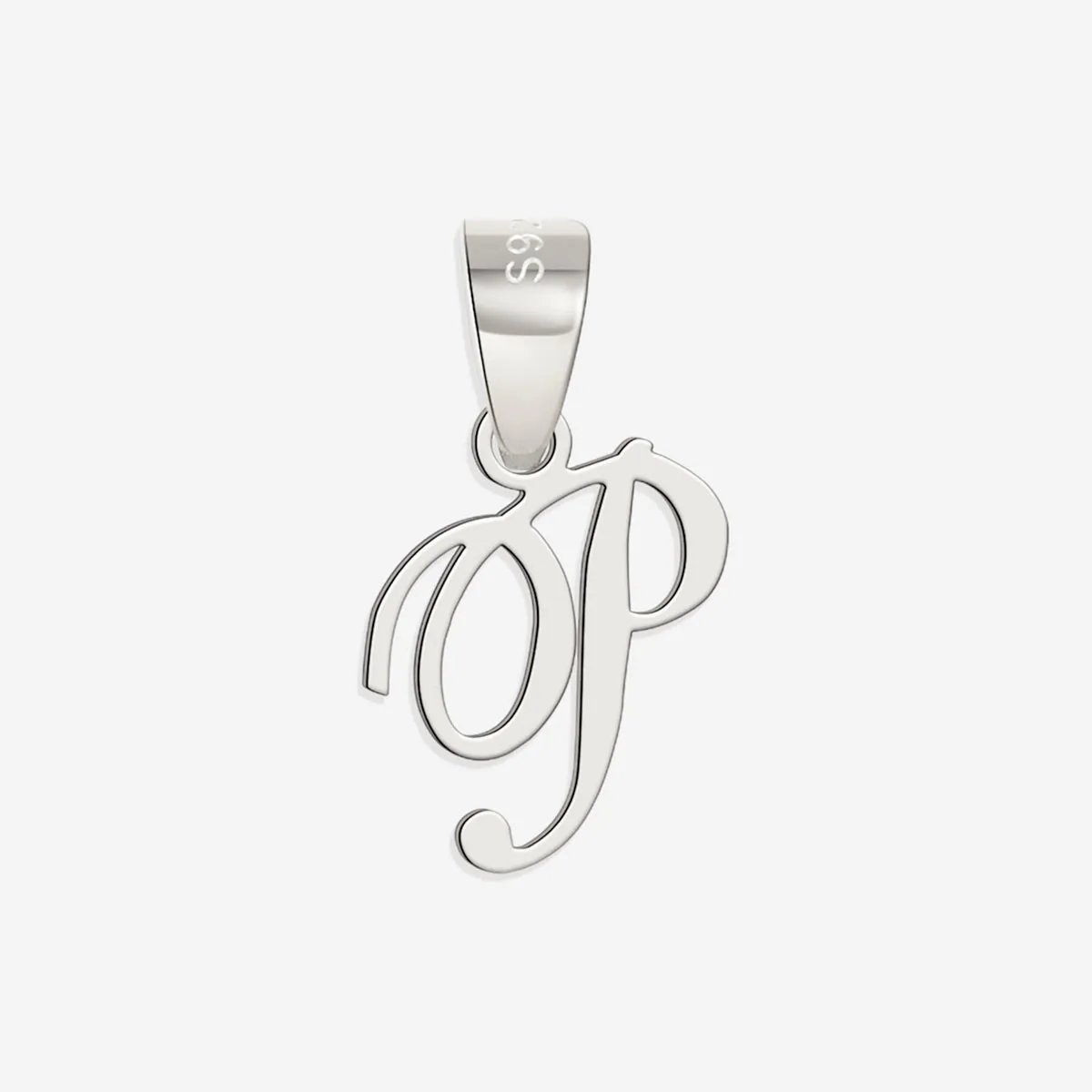 Romantic Initial Charm Pendant