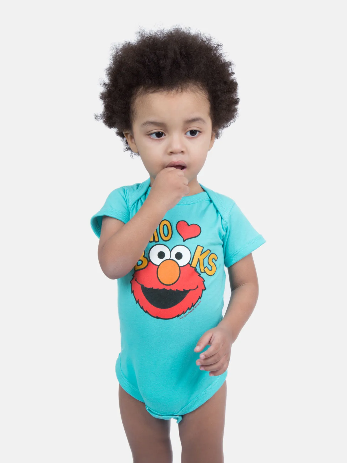 Sesame Street Elmo Loves Books baby bodysuit