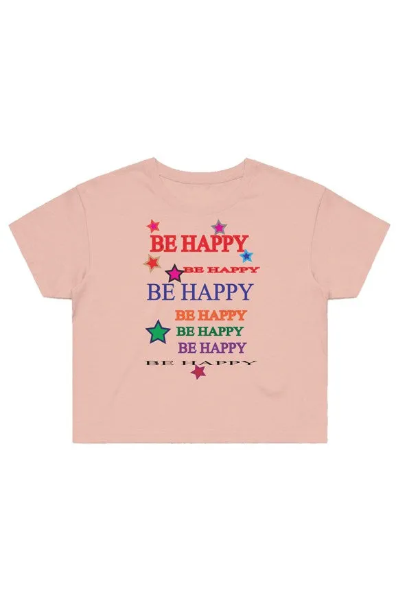 Street Crop Tee be happy