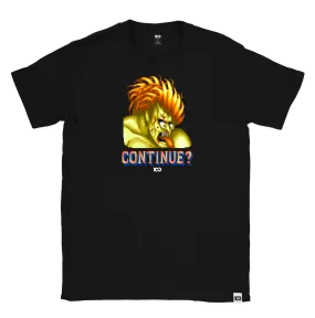 STREET FIGHTER 'Continue? Blanka' t-shirt - Black