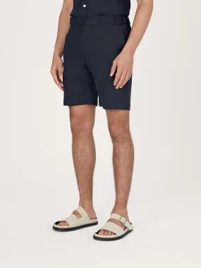 The 12 Shorts Linen 9" || Navy | Linen