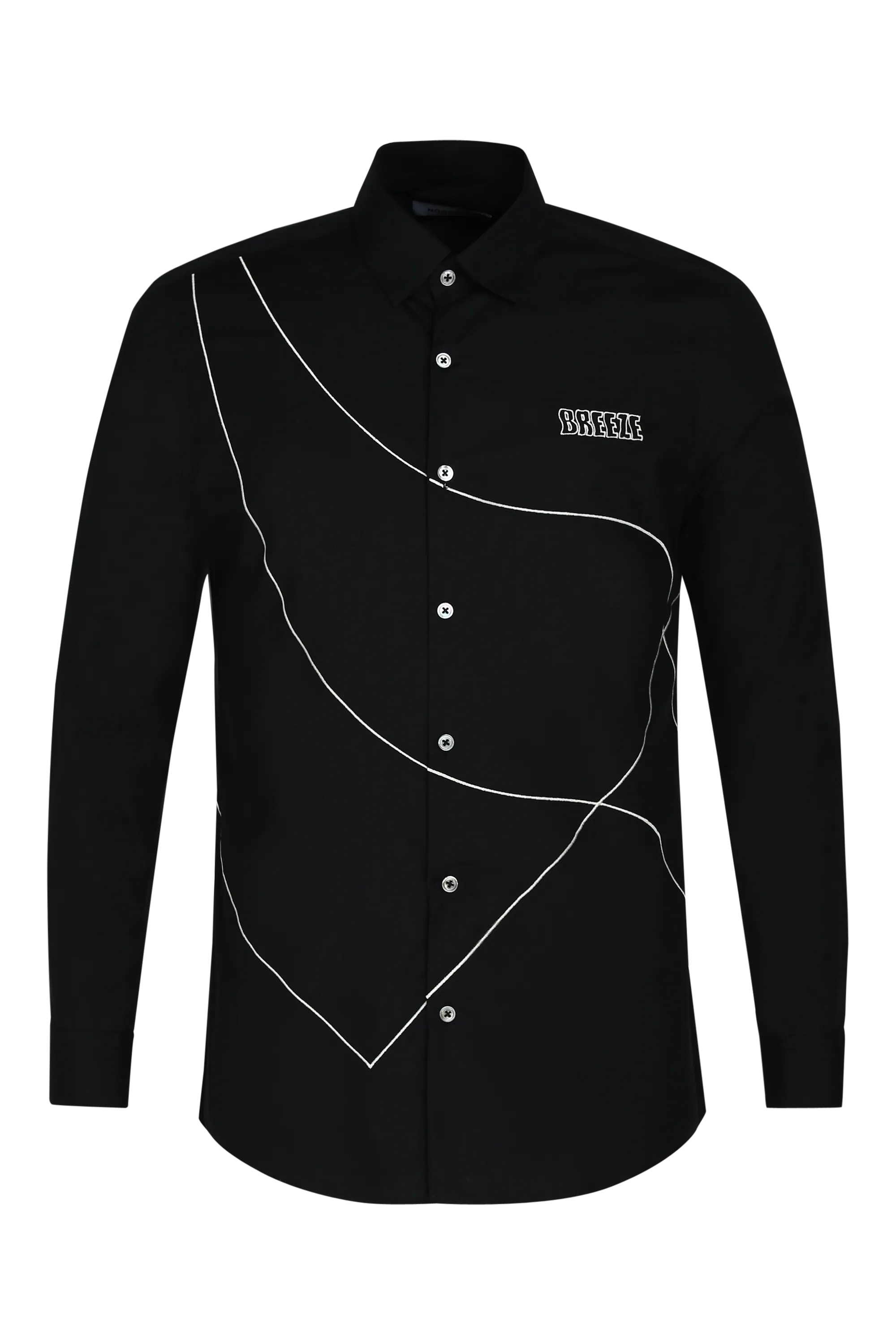 The Easy Breezy Shirt in Black