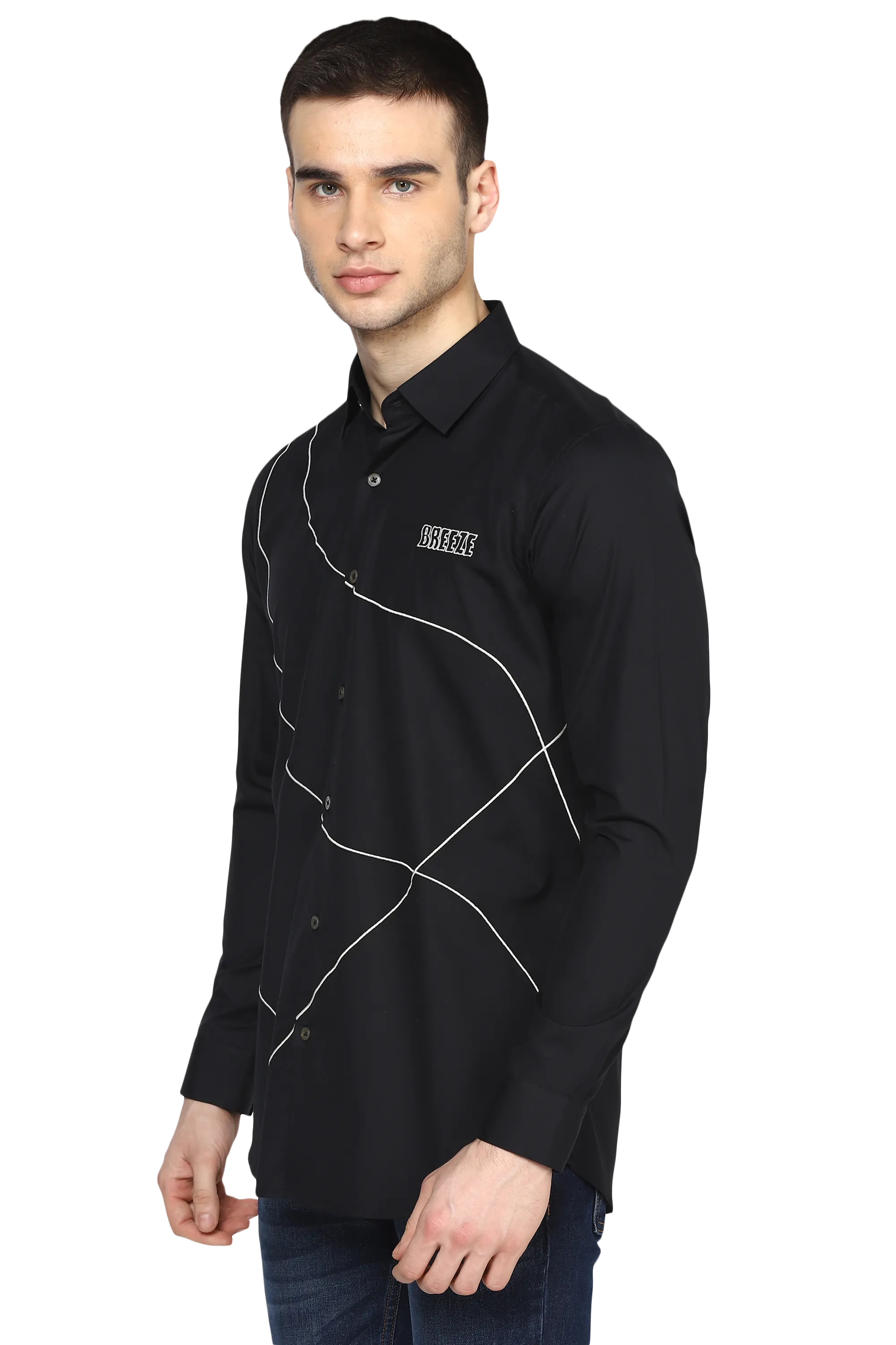 The Easy Breezy Shirt in Black