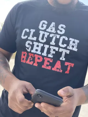 Truck Driver Clutch Repeat T-shirts