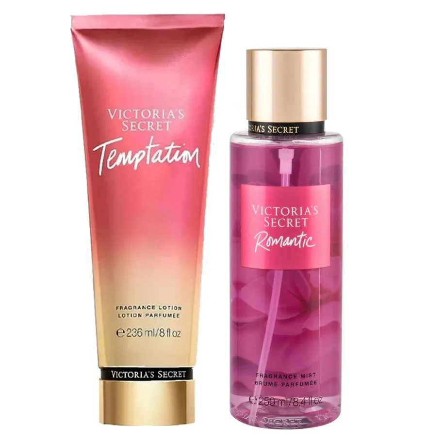 Victoria's Secret Romantic, Fragrance Mist 8.4 oz & Body Lotion 8.0 oz